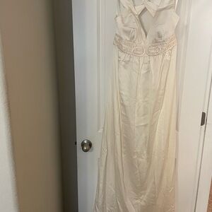 Elegant Max & Cleo bridal collection”Halter Gown